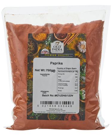 Old India Paprika 750 g 750 g (Pack of 1)