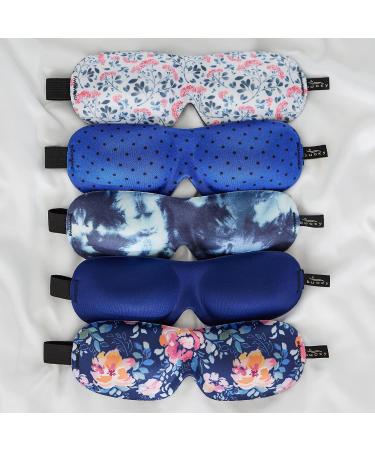 Bucky 40 Blinks No Pressure Eye Mask - Midnight Floral, One Size - 1 Count - Buy Online on GoSupps.com