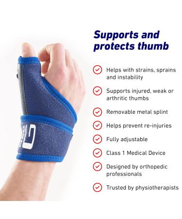 Neo-G Thumb Brace - Adjustable Stabilizer for Thumb Tendonitis Arthritis & Injuries - Left/Right Hand - Class 1 Medical Device - Buy Online on GoSupps.com