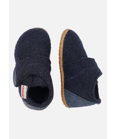 Giesswein Boys Oberstaufen Low-Top Slippers - Size 5.5 UK Child, Ocean Blue - Buy Online on GoSupps.com