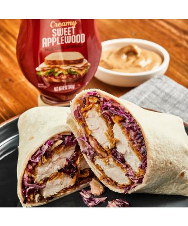 FRENCH'S Creamy Sweet Applewood Mustard 325mL Case Pack 8 Count Yellow Mustard 1 Count (Pack of 8) - Buy Online on GoSupps.com