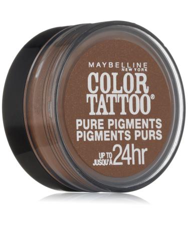 Maybelline New York Eye Studio Color Tattoo Pure Pigments  Downtown Brown  0.05 Ounce