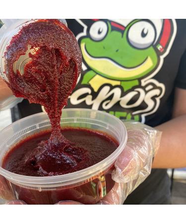 Sapo s Miches Chamoy Paste Sauce - Cucumber Lime Candy Dip 8 oz | Perfect for Drinks - Buy Online on GoSupps.com
