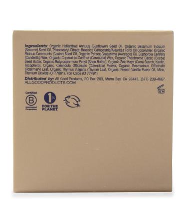 All Good Get Glowing Lip & Cheek Highlighter - Vegan Mineral Face Makeup - Organic Botanical Ingredients - Buy Online on GoSupps.com