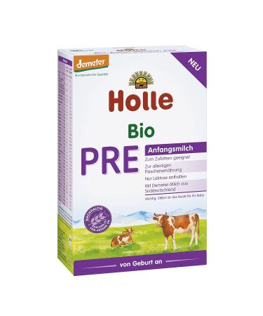 Holle Organic PRE Infant Milk (6 x 400g) - Premium Baby Formula for Optimal Nutrition - International Shipping Available - Buy Online on GoSupps.com