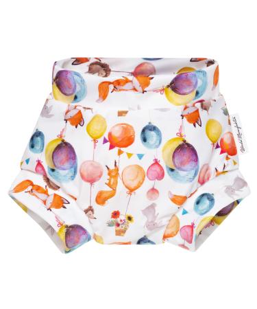 Windelmanufaktur washable and reusable swim diaper bathing diaper (Balloon Animals XL) Balloon Animals XL (1 pack)