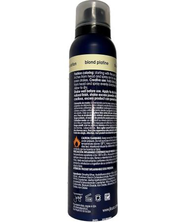 JKS Touch up spray BLONDEST temporary hair color spraypowder especially for the ones bleach their roots Platinum Blonde 4.4 Ounce (Pack of 1) - Buy Online on GoSupps.com