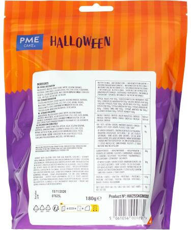 PME Cake Topper Halloween en Guimauve Pack de 12 Citrouilles (180g) 5 cm - Buy Online on GoSupps.com