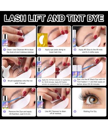 Lash Lift Kit and Brow Lamination Kit 2in1Upgraded version Professional DIY Perm Kit for Instant Eyebrow Lift Eyelash Perm Kit Eyelash Curling Lash Extension Set Suitable for Salon Home DIY - Buy Online on GoSupps.com