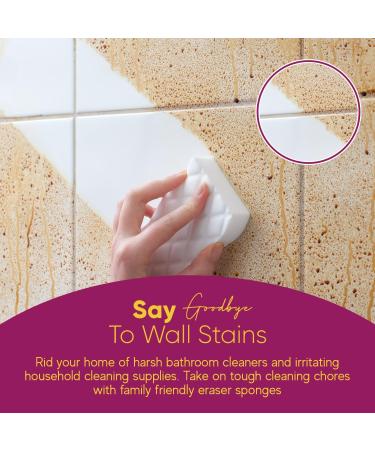 Magic Erasers - 10 Eraser Sponges + 10 Flexi Sheets for Household Cleaning - Chemical-Free Janitorial Supplies - Buy Online on GoSupps.com