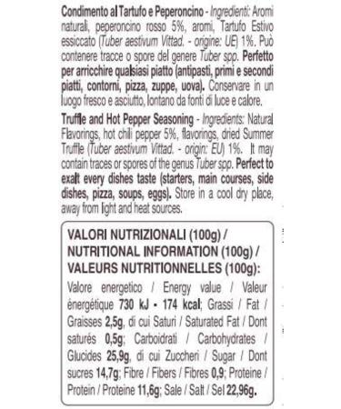 TARTUFI JIMMY Tartufi Jimmy Truffle Hot Pepper Spice Seasoning 45g 45.00 g (Pack of 1) - Buy Online on GoSupps.com