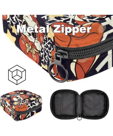 Cute Cartoon Panda Zipper Bag for Menstruation Pads & Tampons | Women's Napkin Collection Bag - Ideal for Girls - Buy Online on GoSupps.com