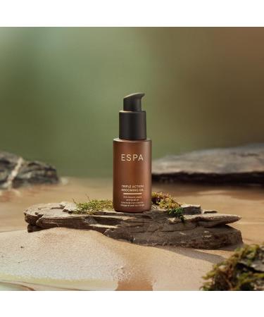 ESPA | Triple Action Grooming Oil | 30ml | 3-in-1 Shave Beard & Facial Oil - Buy Online on GoSupps.com