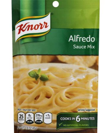 Knorr Bouillon Sauce Mix, Alfredo, 1.60-Ounce (Pack of 12)
