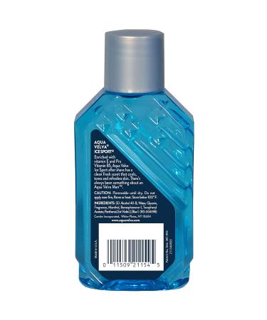 Aqua Velva Ice Sport Cooling After Shave 3.50 oz - Refreshing Men s Shaving Balm for Smooth Skin | International Shipping Available - Buy Online on GoSupps.com