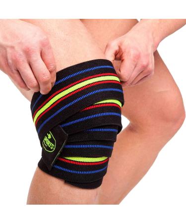 C.P.Sports Kniebandage 200cm-250cm - Velcro-Free Strength Training & Bodybuilding Support for Men & Women - Best for Powerlifting & Weightlifting - Buy Online on GoSupps.com