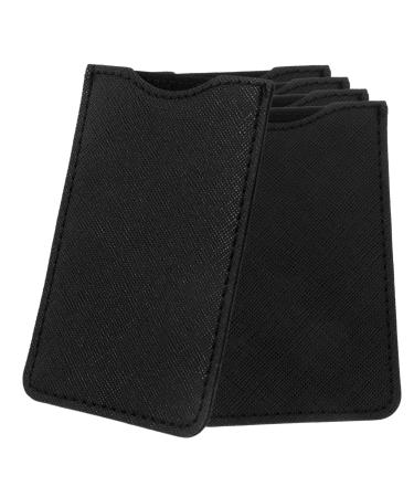 Ciieeo 5pi ces tui Peigne Pu Souple tui Peigne pour Voyage Protecteur Anti-rayures pour Courts et Accessoires
