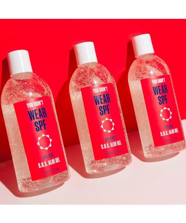 Buy S.O.S Aloe Gel 97% Pure - Soothing & Hydrating Post-Sun/Shave Relief | International Shipping - Buy Online on GoSupps.com