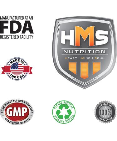 HMS Nutrition Potent Trans-Pterostilbene 200mg - 180 Vegan Capsules | Antioxidant Supplement - Buy Online on GoSupps.com