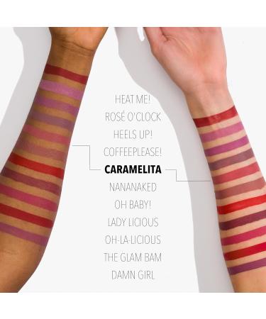 Buy Banana Beauty Semi Matte Liquid Lipstick - 10H Hydration & Volume | Caramelita & Intensive Nude | Matte Lipstick for Full Lips | International Shipping Available - Buy Online on GoSupps.com