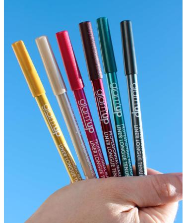  Glam Up Glam'Up Paris Lip and Eye Make-Up Pencil Eyeliner and Lip Liner Long-lasting Smooth Texture Intense Colour High Accuracy Easy to Apply No. 05 Purple - Buy Online on GoSupps.com