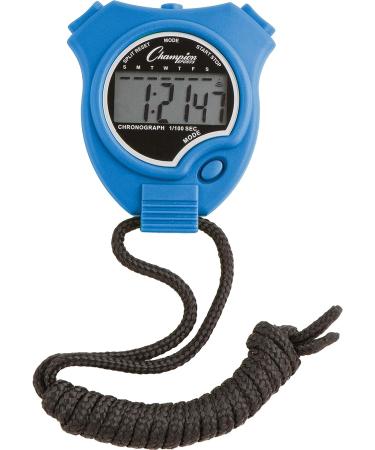 Champion Sports Waterproof Stopwatch Timer Set - 6 Pack Assorted Colors for Kids or Coaches - Buy Online on GoSupps.com
