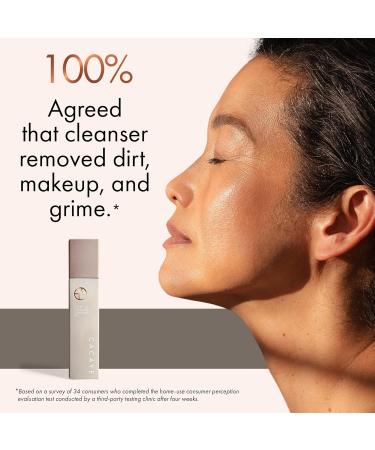 Buy CACAYE 3-in-1 Makeup Cleansing Oil - Anti-Aging Facial Cleanser with CaCay Oil & Vitamin C for All Skin Types | 2.5 Oz - Buy Online on GoSupps.com