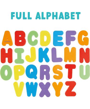 Munchkin Learn Bath Foam Letters & Numbers | Mess-Free, Creative Toddler Bath Toys - Set of 26 Floating Letters | Shower & Tile Toys for Kids - Buy Online on GoSupps.com