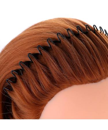 WLLHYF Metal Headbands 2 Pcs Fashion Non-Slip Elastic Men Women Hairbands for Outdoor Sports - Buy Online on GoSupps.com