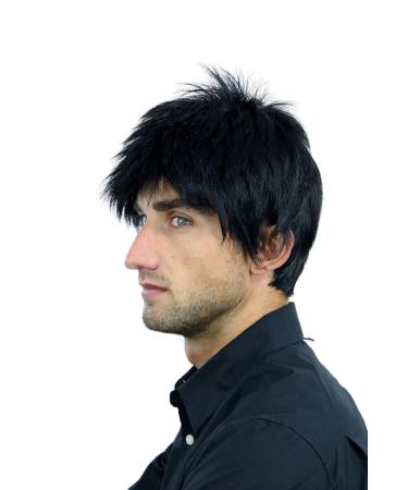 WIG ME UP WL-3058-1 Men's Short Black Wig - Stylish Strands for a Trendy Look | International Shipping Available - Buy Online on GoSupps.com