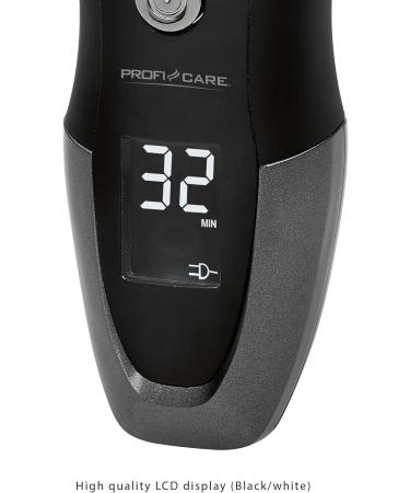 ProfiCare 330120 Pc-Hr 3012 Men's Razor | 3-Blade System | Black Men's Shaving Razor for Smooth Shave - International Shipping Available - Buy Online on GoSupps.com