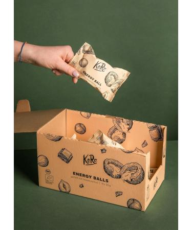 KoRo - Organic Hazelnut Energy Ball 14 x 30g - Buy Online on GoSupps.com