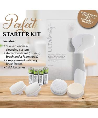ULTA Beauty Dual-Action Facial Cleansing System with Replacement Brushes - Buy Online on GoSupps.com
