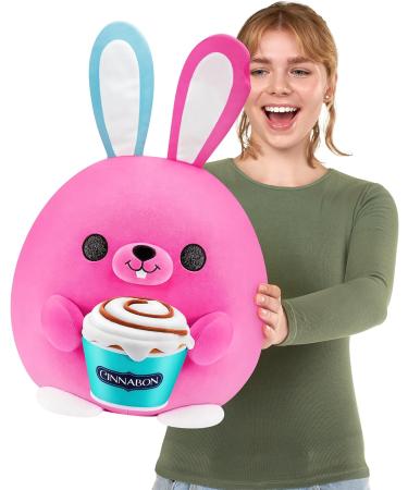 Bunny Surprise Medium Plush - Snackles Series 1 | Ultra Soft & Cuddly 35 cm Squishy Comfort Toy with Snack Brand Accessory | Ages 3 - Buy Online on GoSupps.com