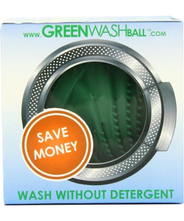 Eco-Friendly Green Wash Ball | Laundry Ball for Detergent-Free Washing - International Shipping - Buy Online on GoSupps.com