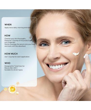 Anti-Aging Super C Serum - Best Vitamin C Face Serum for Mature Skin | Hydrate Lift Firm & Fight Wrinkles Dark Spots | 30 ml (1 oz - Buy Online on GoSupps.com