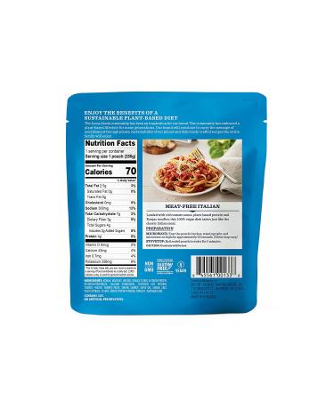 Loma Linda Blue Italian Bolognese - Plant-Based Complete Meal (10 oz, Pack of 3) - Buy Online on GoSupps.com