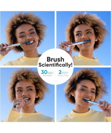 Soocas Spark Portable Electric Toothbrush - Silver | Compact Design, Powerful, Smart Timer, USB-C Rechargeable, Travel Case included - Buy Online on GoSupps.com
