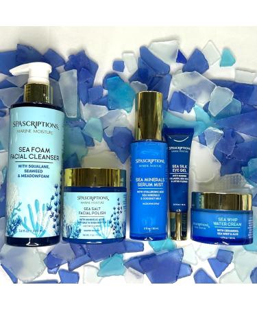 Spascriptions Marine Moisture Sea Silk Eye Gel - 0.5 fl oz | Under-Eye Gel Moisturizer with Natural Marine Collagen | Cruelty Free & International Shipping - Buy Online on GoSupps.com