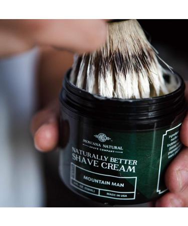 MNSC Bay Rum Naturally Better Shave Cream - Hypoallergenic Smooth Shave for Sensitive Skin All-Natural & Handcrafted in the USA - Buy Online on GoSupps.com