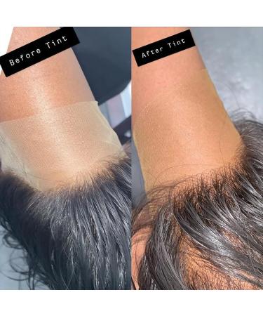 Lace Tint Spray For Wigs Hair Tint Lace Spray Wig Tint Lace Spray Lace Tint Mousse Wig Glue for Front Lace Wig Set Wig Installation Kit (Medium Brown) - Buy Online on GoSupps.com
