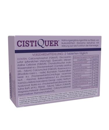 Deakos Cistiquer Supplement for Interstitial Cystitis & Painful Bladder Syndrome - 30 Tablets | International Shipping - Buy Online on GoSupps.com