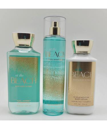 Bath & Body Works - At the Beach - 3 pc Trio Bundle - Shower Gel  Fine Fragrance Mist and 24-Hour Moisture Body Lotion -2020  Full Size - Buy Online on GoSupps.com