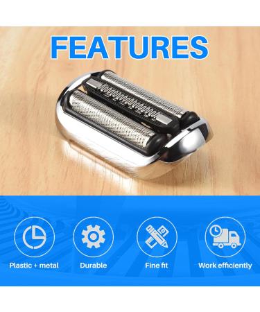 Darmlly Electric Shaver Head Replacement for Series 7 73S - Compatible with 70-N1300S 70-S4200Cs 70-B7200Cc & More - Buy Online on GoSupps.com