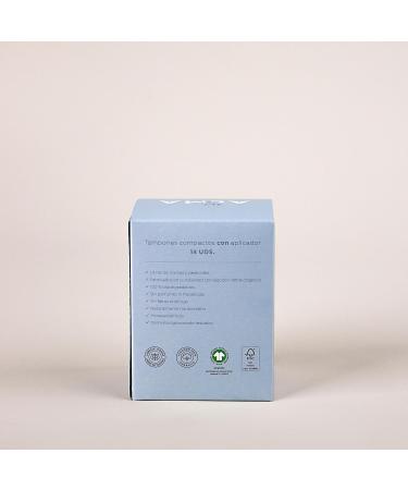 Buy MyALMA Organic Tampons with Bio-Plastic Applicator - Eco-Friendly & Sustainable | International Shipping Available - Buy Online on GoSupps.com