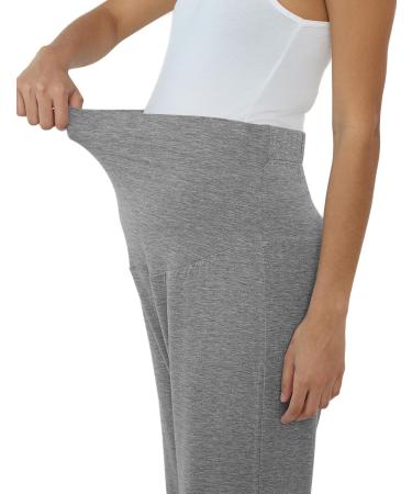 Amorbella Maternity Pregnancy Sweatpants Long Yoga Lounge Pants M Gray - Buy Online on GoSupps.com