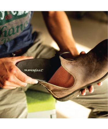 Superfeet BLACK DMP Memory Foam Orthotic Insoles for Sensitive Feet - Small/C - Buy Online on GoSupps.com