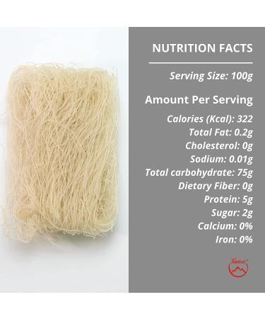 TANISA Organic Rice Vermicelli Noodles - Gluten-Free & Vegan - Vietnamese Rice Noodles for Asian Cuisine - 7 oz Pack of 1 - Buy Online on GoSupps.com