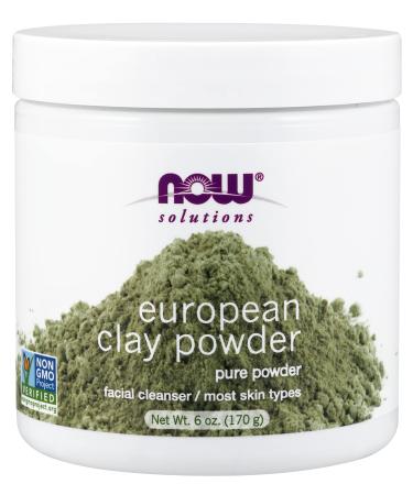 Now Foods Solutions European Clay Powder 6 oz (170 g)