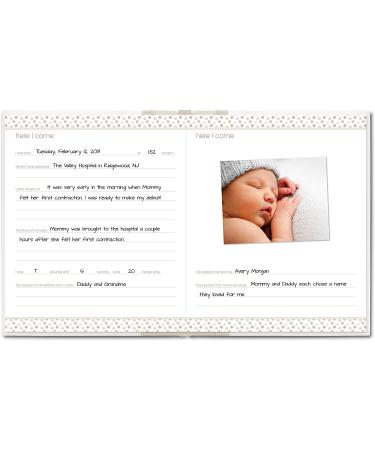Pearhead Baby Memory Book with Clean-Touch Ink Pad | Baby's First Christmas Gift | Ivory Classic - Buy Online on GoSupps.com